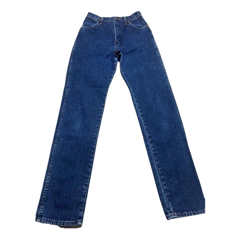 VTG Wrangler Jeans Woman’s 14MWZDD Sz 9x34 Cowgirl Rodeo USA Made 100% Cotton